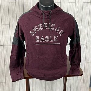American Eagle Maroon Hoodie